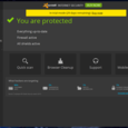 avast main screen