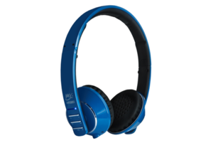 meelectronics air fi af32 bluetooth headphones blue