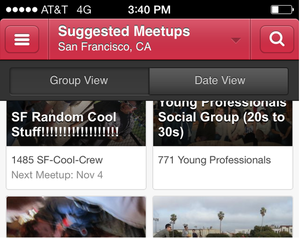 meetup smaller