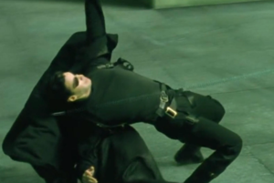 The Matrix Bullet Dodge