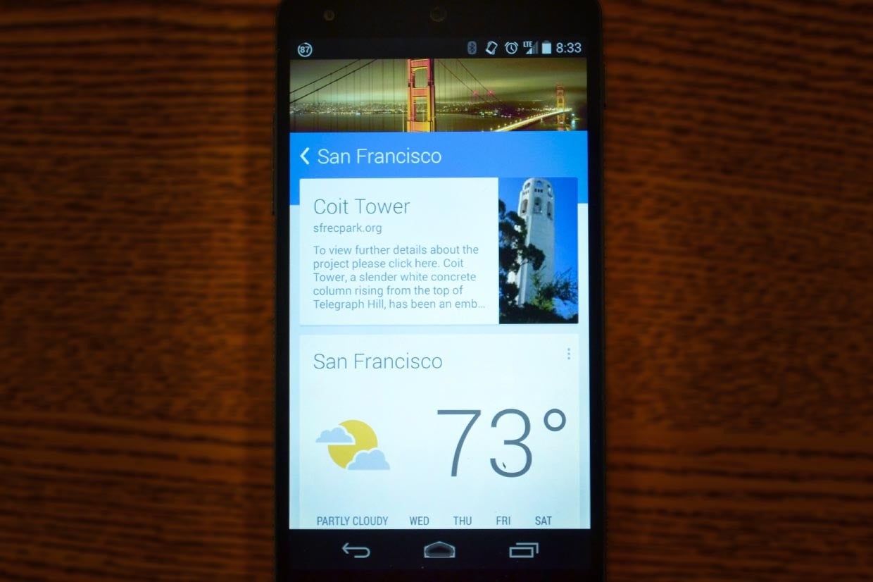 googlenow travel primary