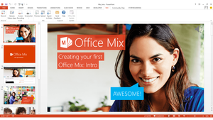 Microsoft office mix ribbon