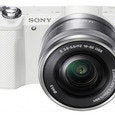 sony a5000 wht frontangle