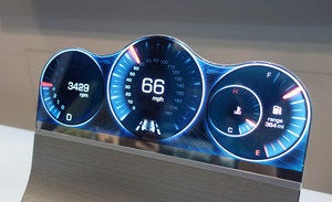 sharp free form lcd