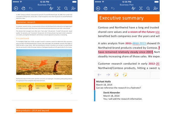 word for ios