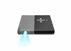 lenovo pocket projector gray front top