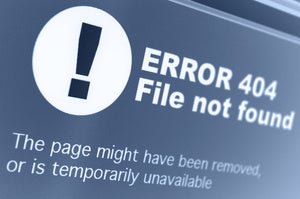 error 404 web browser