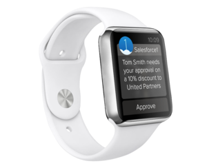 salesforce apple watch