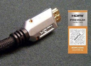 Certified HDMI cable