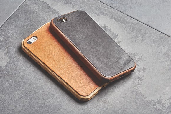 grovemade walnut maple leather cases ipse