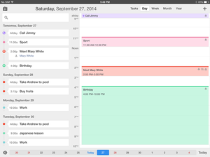 ipad calendars large