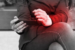 the list smartphone injuries primary