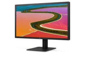 lg ultrafine 4k stock