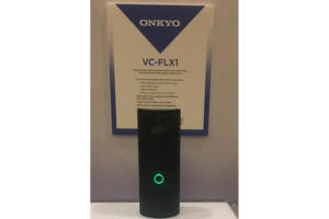 Onkyo's Alexa-powered speaker has a camera, temperature, and humidity sensors that can tell you abou