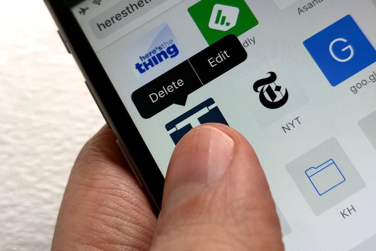 8 safari tips and tricks rearrange web site favorites 2