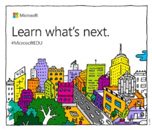 microsoft education event invitation larger