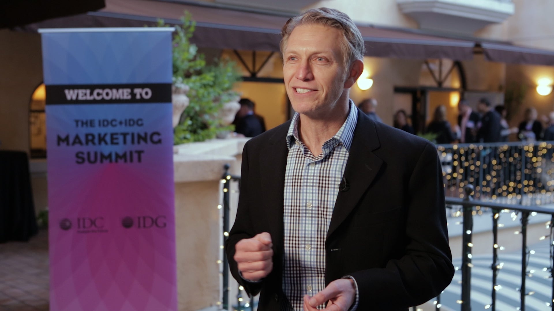 Mark Weiner of Versa at the IDC+IDG Marketing Summit