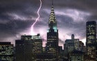 Concept art of a storm hitting NYC